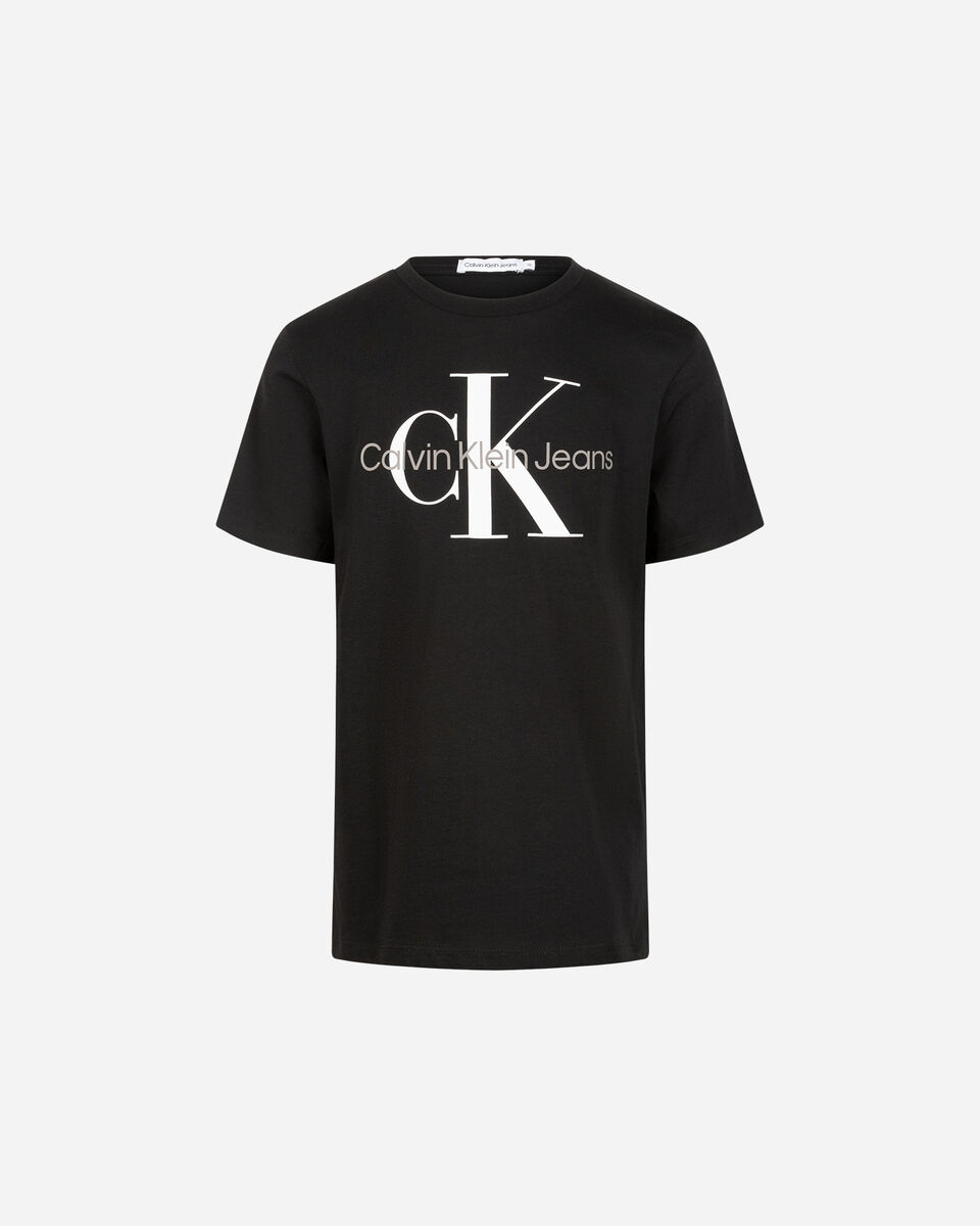  T-Shirt CALVIN KLEIN JEANS MONOGRAM JR S4131533|Ck Black|10 scatto 0